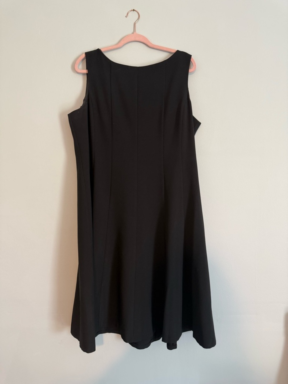Black Label by Evan Picone Midi Dress Sz 18
